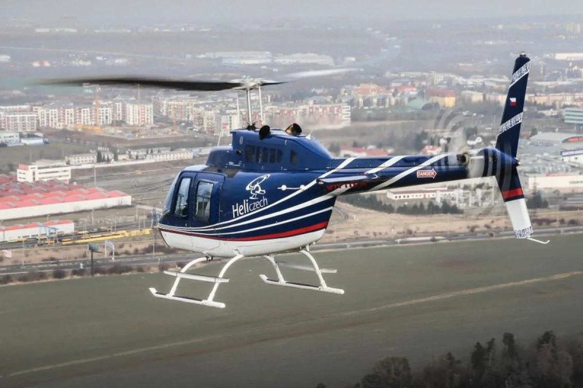 Adrenalinový let vrtulníkem Bell206 - foto 04