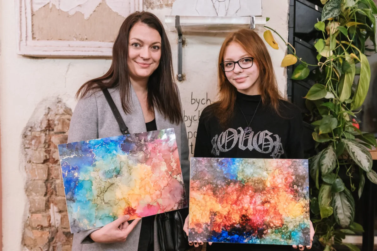 ArtMoment | Kurz abstraktního malování tuší - foto 03