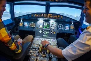 Autentický simulátor letu v Aibusu A320: Praha - foto 01