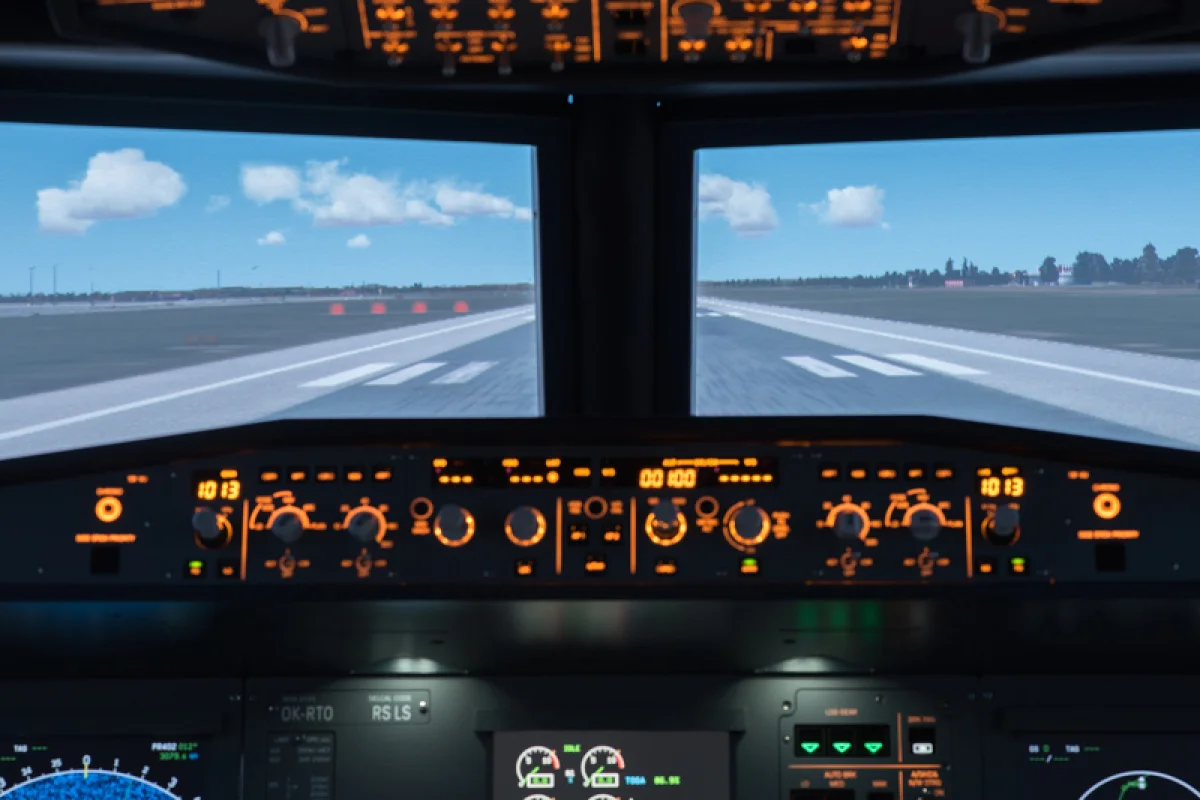 Autentický simulátor letu v Aibusu A320: Praha - foto 06