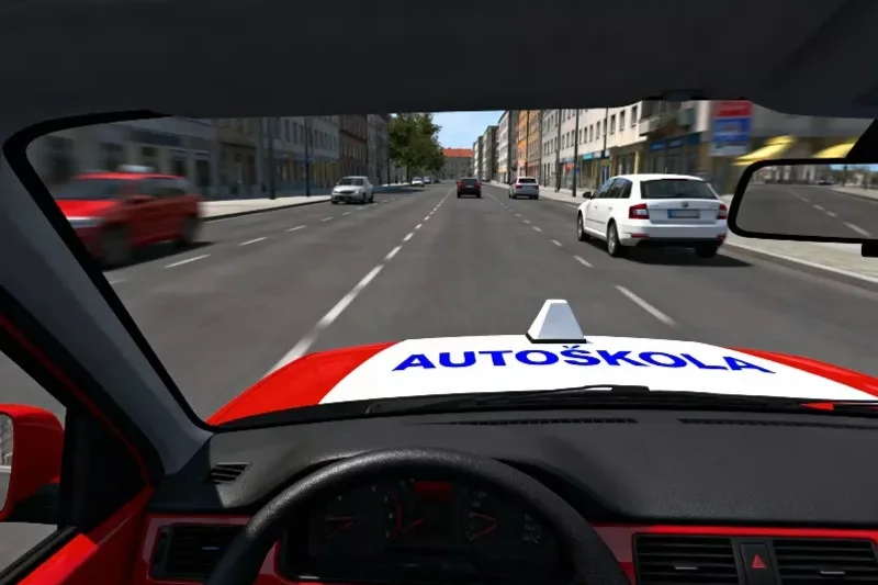 Autoškola nanečisto na simulátoru v Brně - foto 03