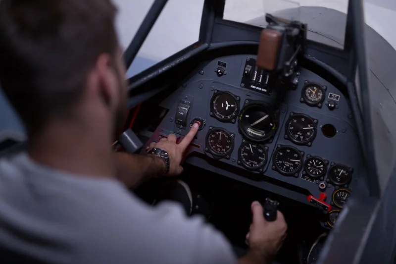 Bojový letecký simulátor letounu Messerschmitt Bf 109 - foto 04