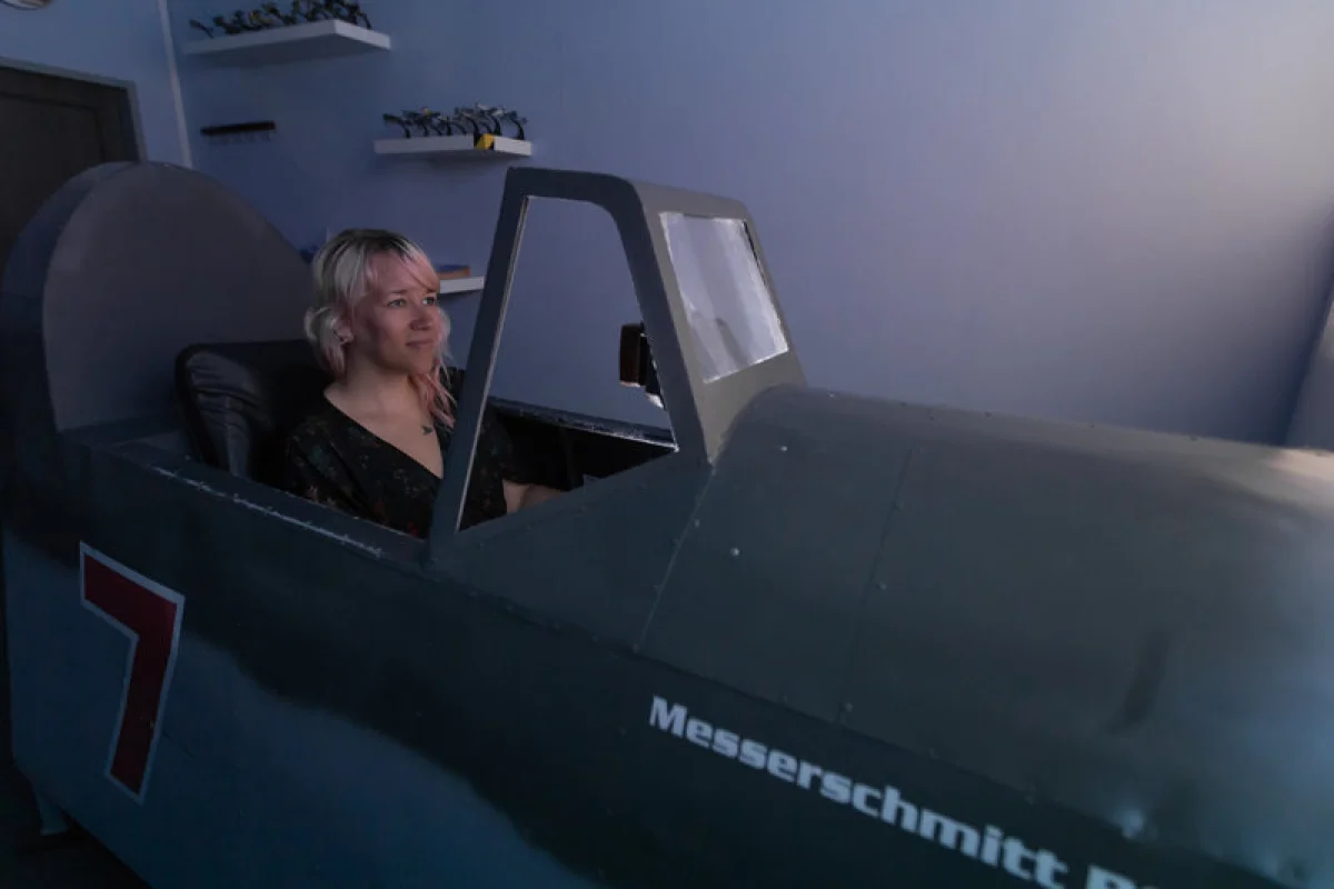 Bojový letecký simulátor letounu Messerschmitt Bf 109 - foto 05