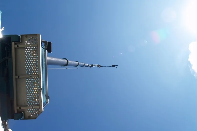 Bungee jumping až 110 metrů z jeřábu - foto 05