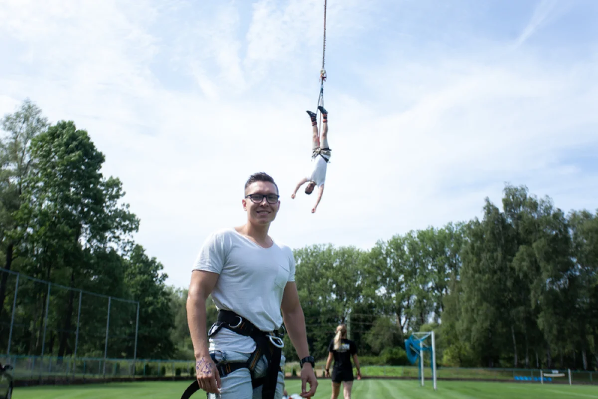 Bungee jumping až 110 metrů z jeřábu - foto 07