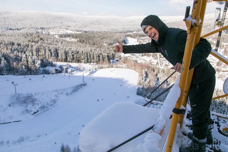Bungee jumping z věže - foto 03