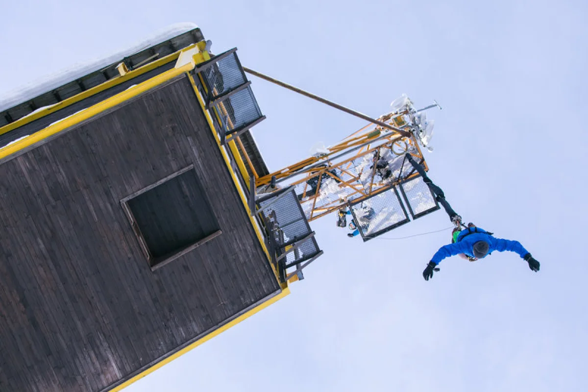 Bungee jumping z věže - foto 05