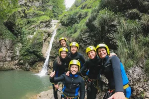 Canyoning ve Slovinsku - foto 01