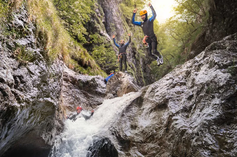 Canyoning ve Slovinsku - foto 04
