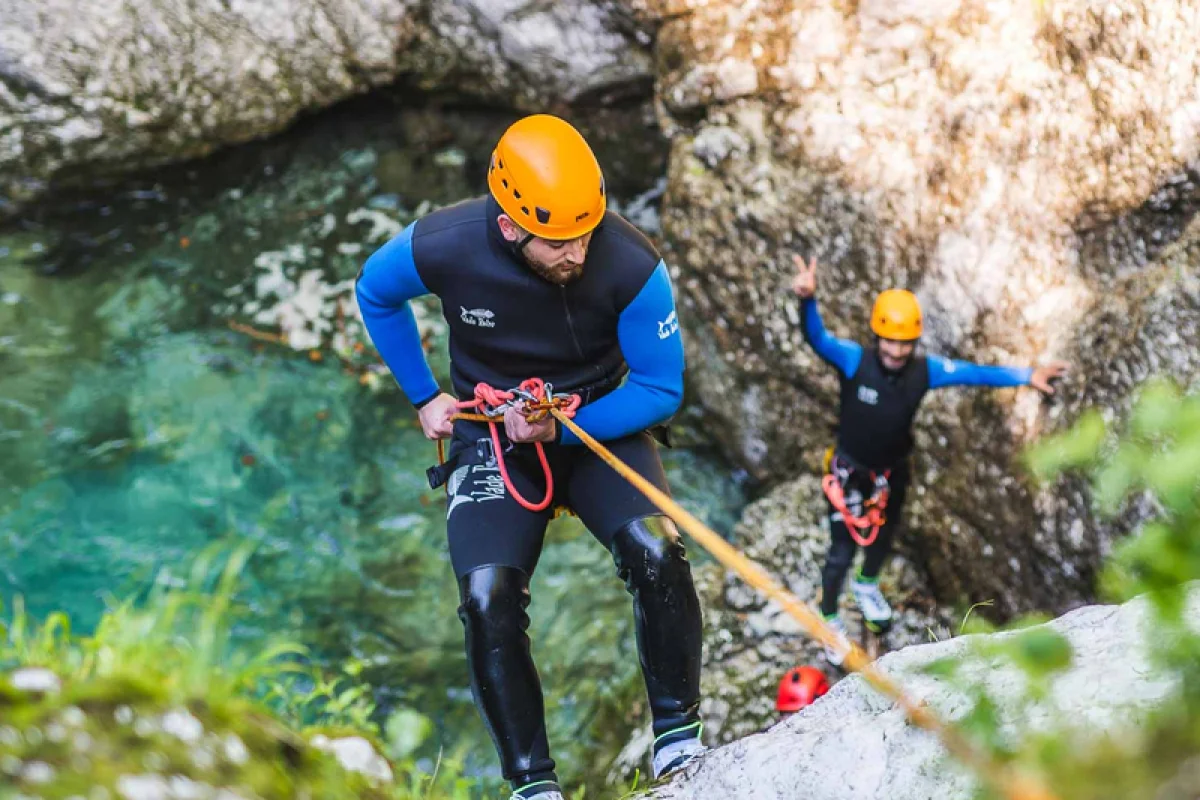 Canyoning ve Slovinsku - foto 05