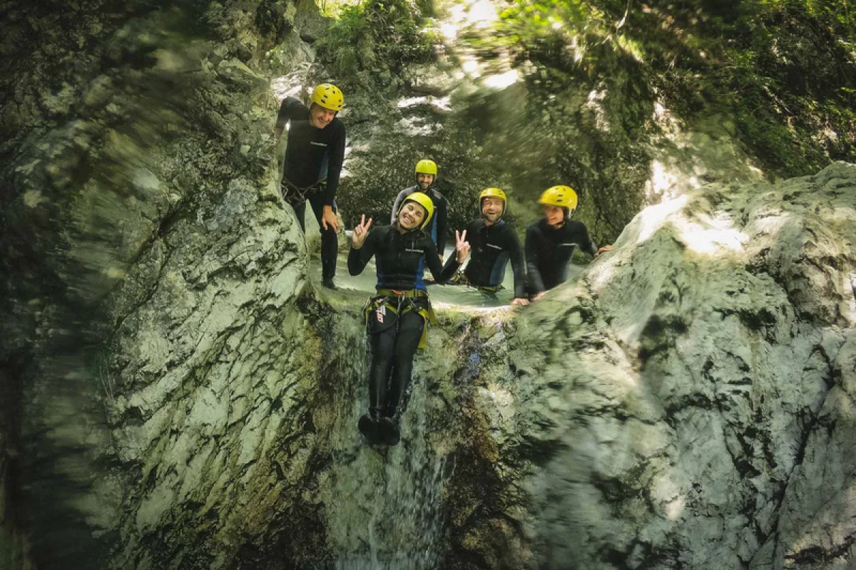 Canyoning ve Slovinsku - foto 06