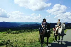 Celodenní výlet na koních v v Kysucích, Slovensko - foto 01
