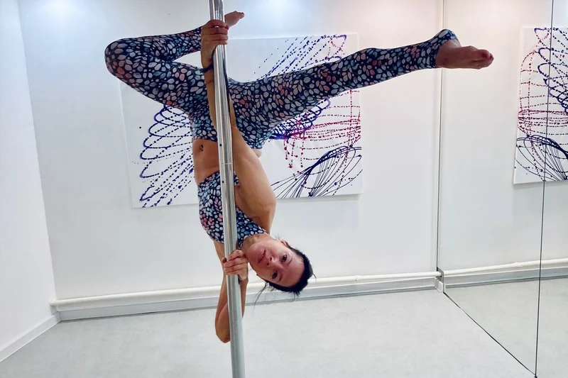 Chrudim: Workshop pole dance, tance na tyči - foto 03