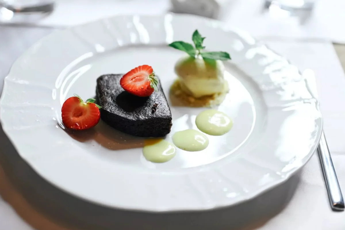 Čtyřchodové menu v restauraci Chateau Ctěnice - foto 04