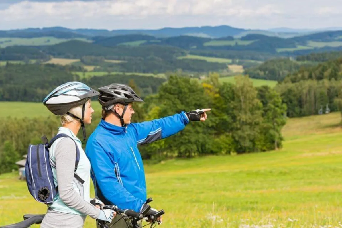 Cyklistická venkovní úniková hra krásnou Šumavou okolo Lipna - foto 02