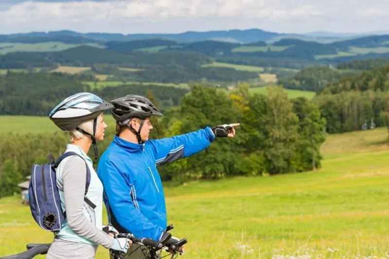 Cyklistická venkovní úniková hra krásnou Šumavou okolo Lipna - foto 02