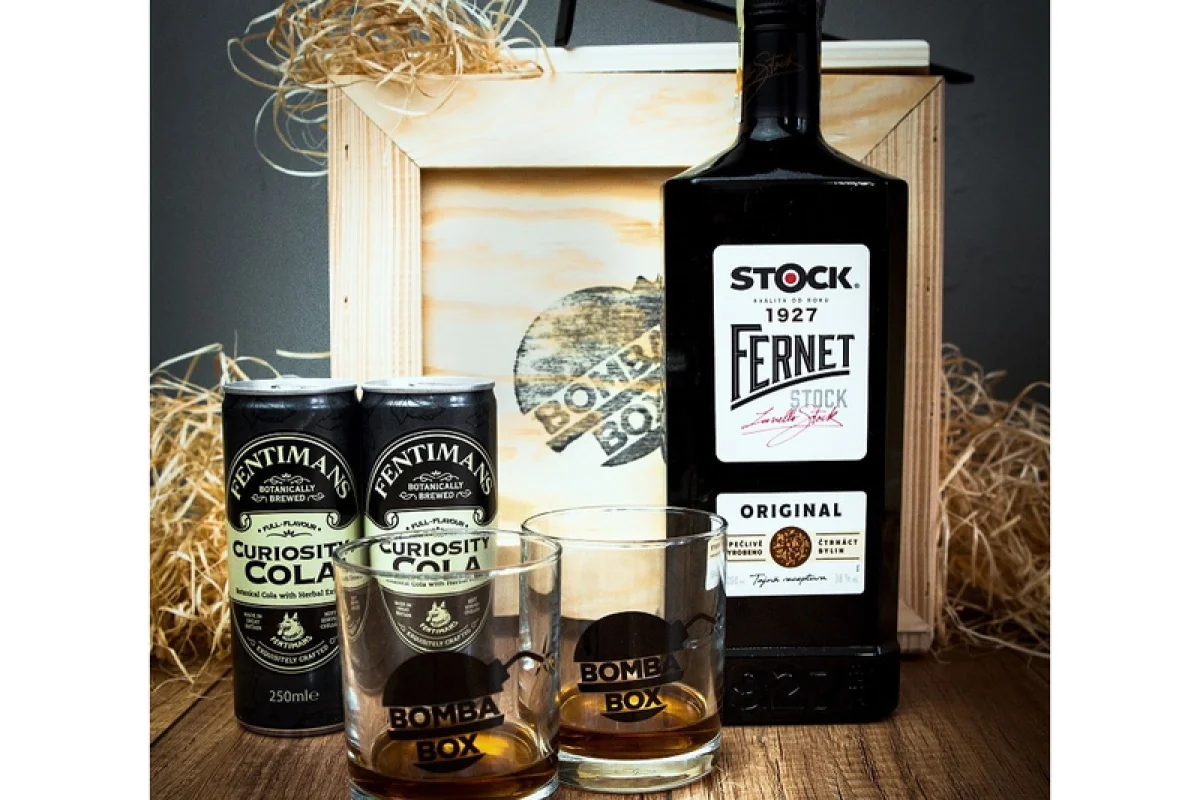 Dárková bedna s páčidlem pro muže Fernet Stock Original Celá ČR - foto 04