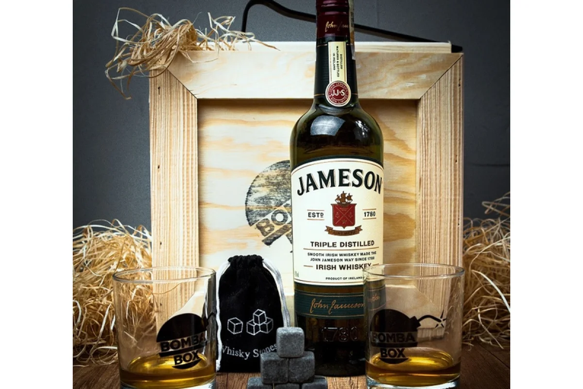 Dárková bedna s páčidlem pro muže Jameson Irish Whiskey Celá ČR - foto 03