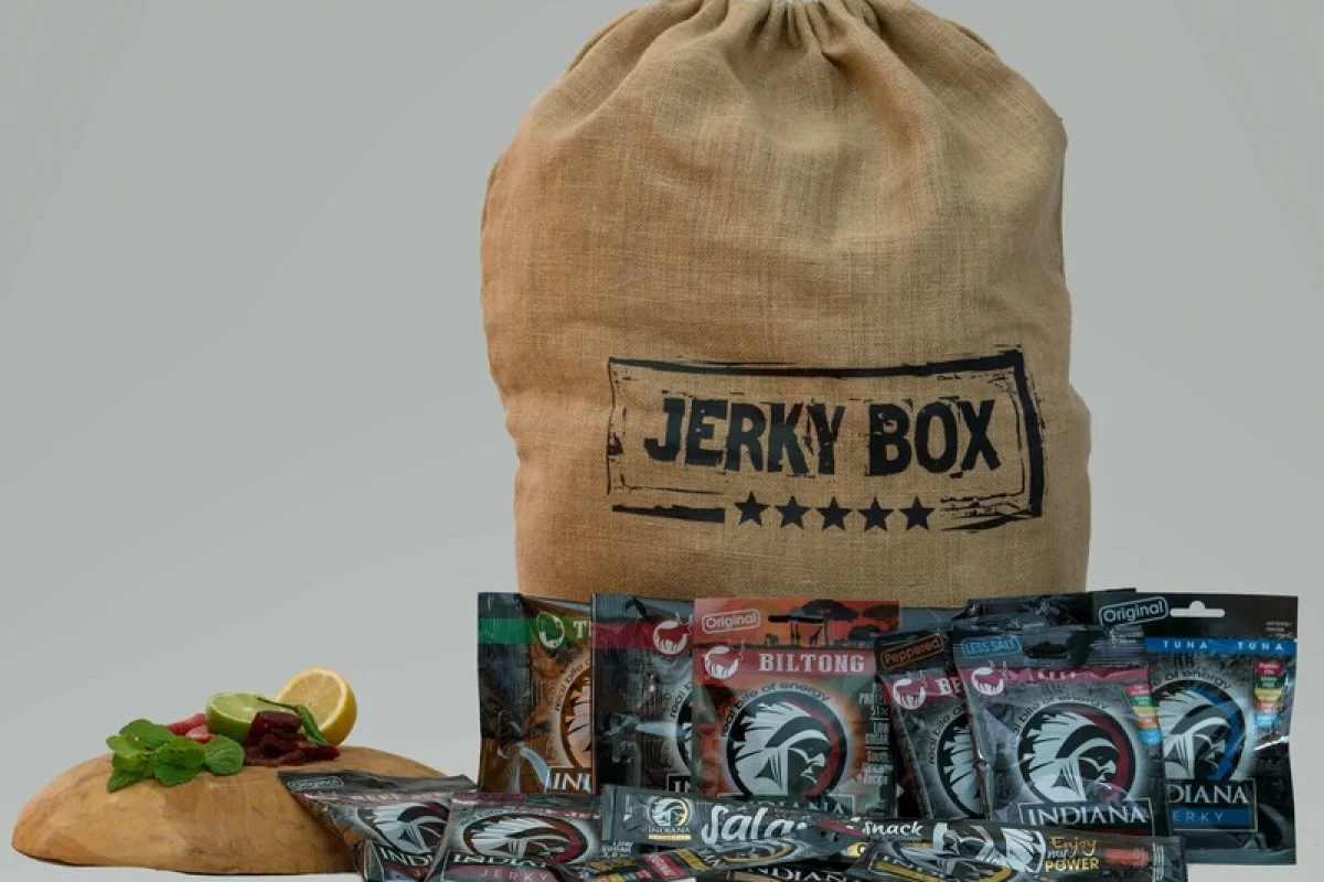 Dárkový pytel plný jerky Indiana – XL - foto 01