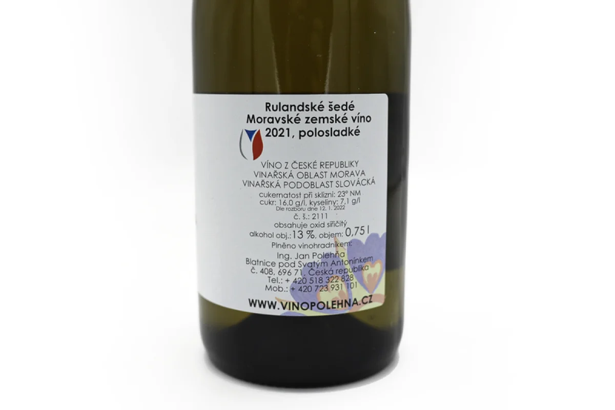 Degustační sada 6 moravských vín - foto 06