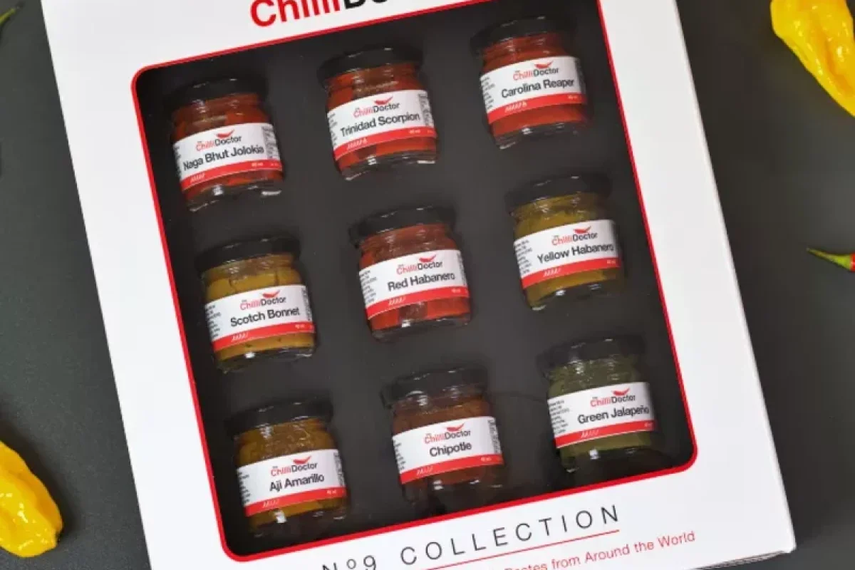 Degustační set chilli: 9 chilli mash omáček - foto 03