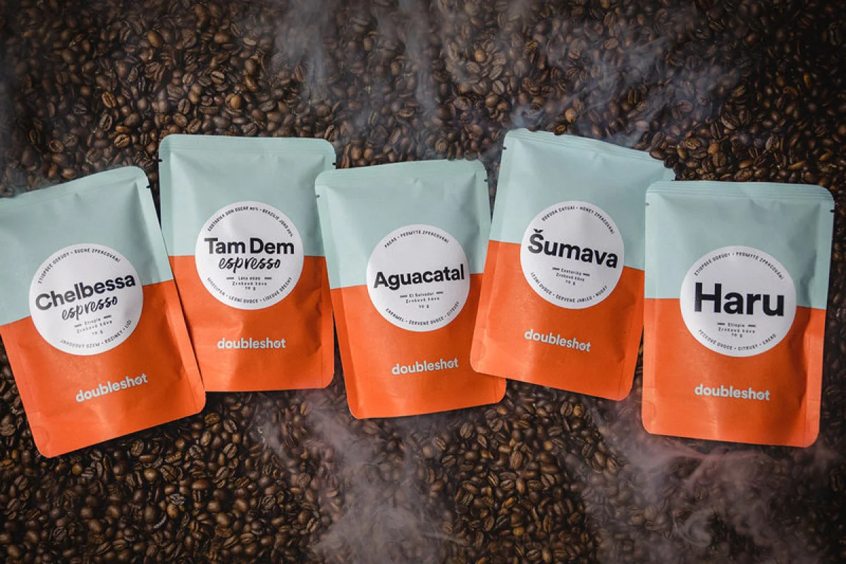Domácí degustace kávy s pražírnou DOUBLESHOT + 5 druhů špičkové kávy - foto 04