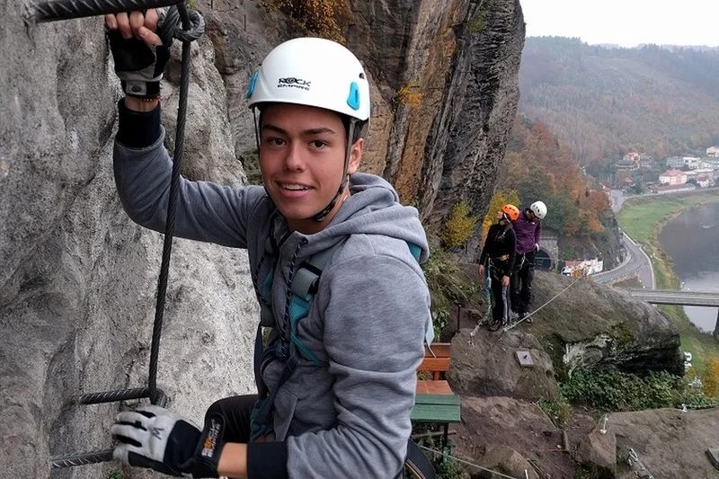 Dva dny na nejdelší via ferratě Česka - foto 04