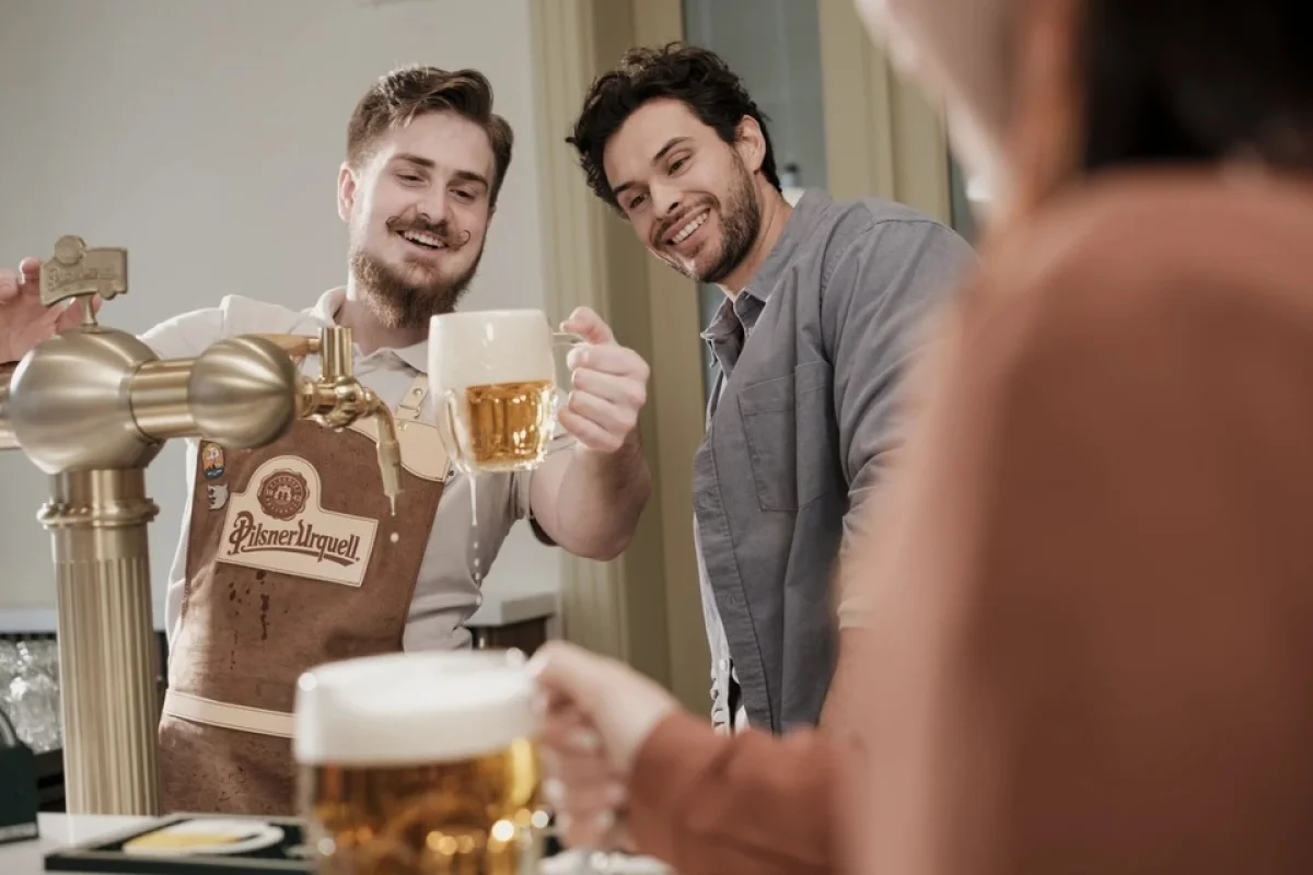 Exkluzivní škola čepování Pilsner Urquell Experience v Praze - foto 02