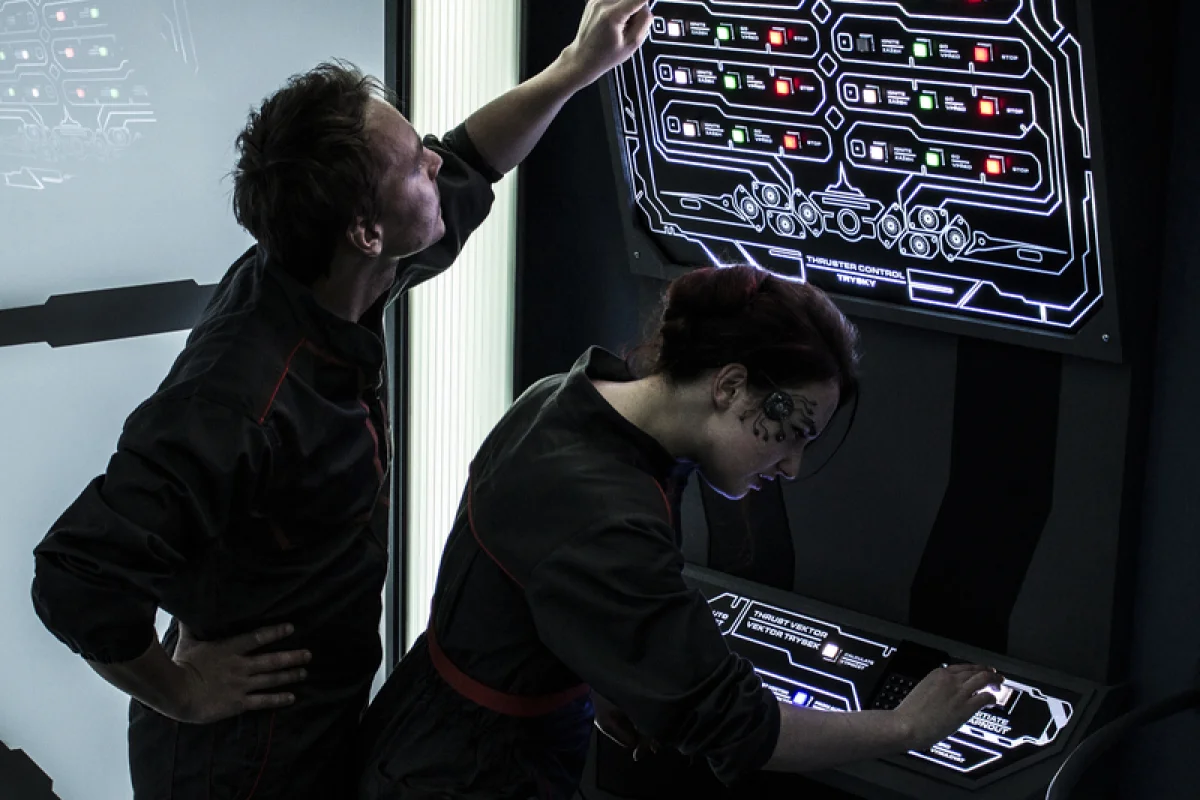 Galactic Pioneers: Sci-fi úniková hra v Praze - foto 06
