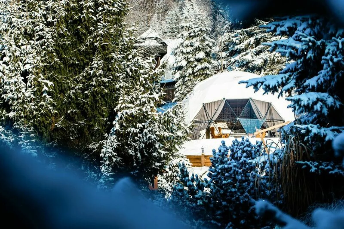 Glamping v Beskydech s wellness a snídaní - foto 03