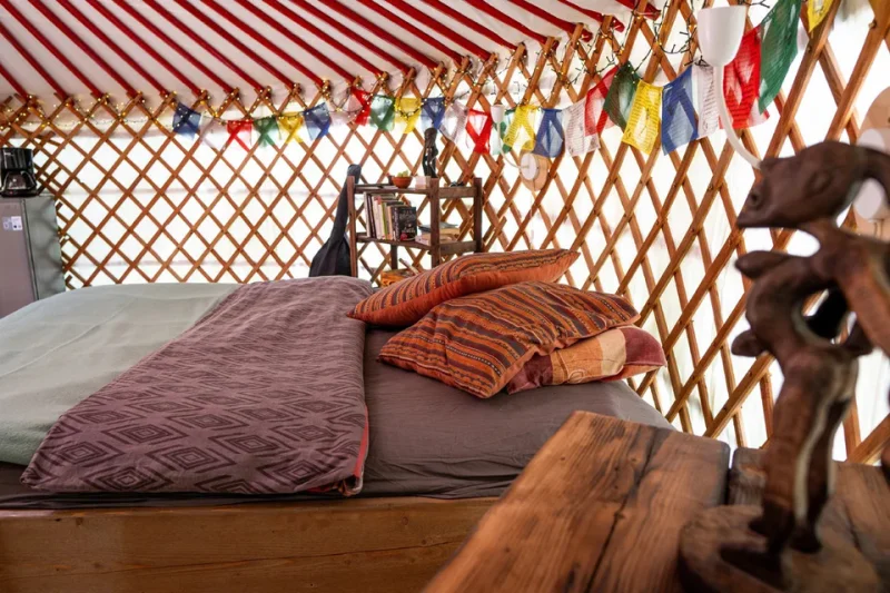 Glamping v jurtě Rozárka pod Ještědem - foto 03