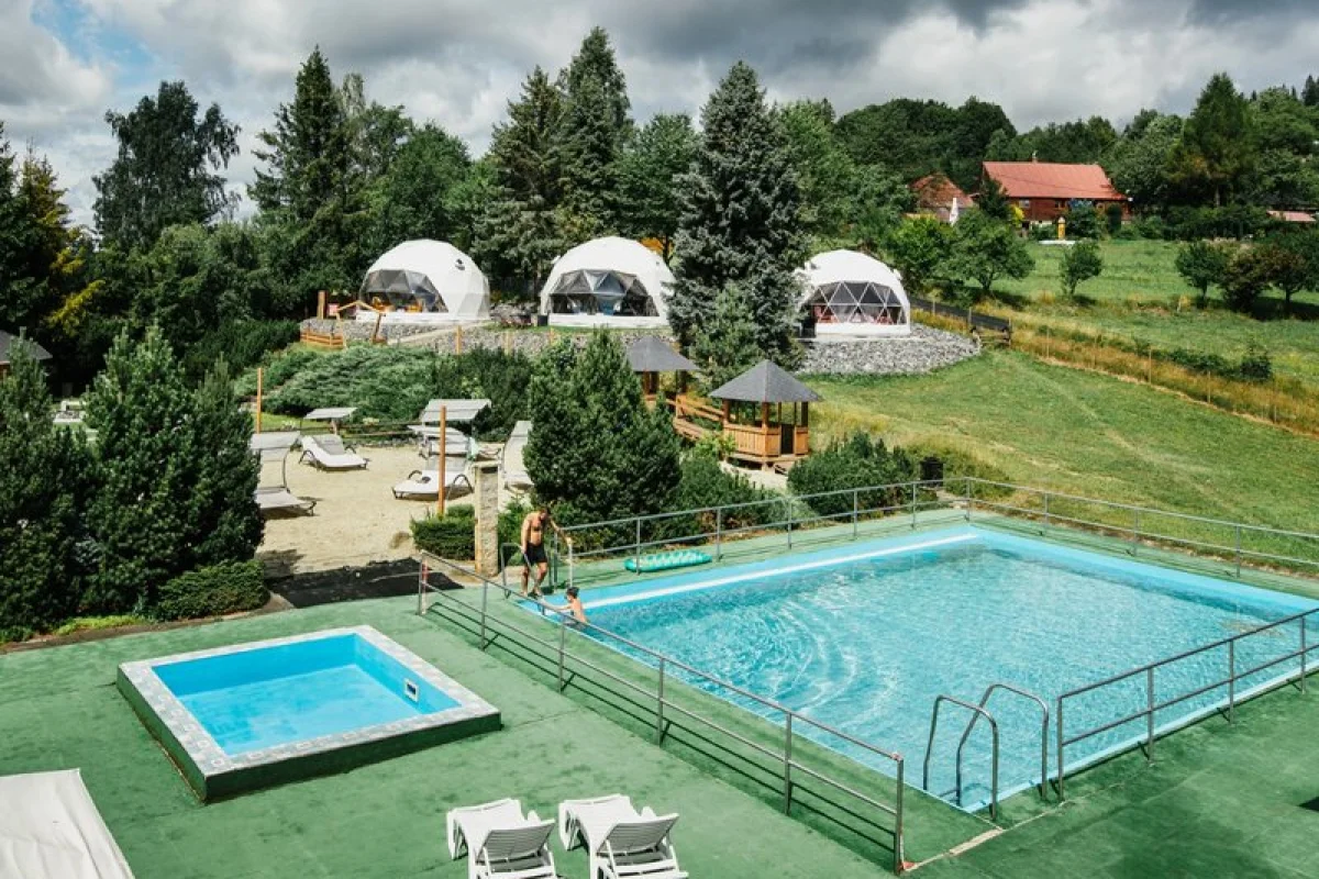Glamping v kopuli v Beskydech - foto 04