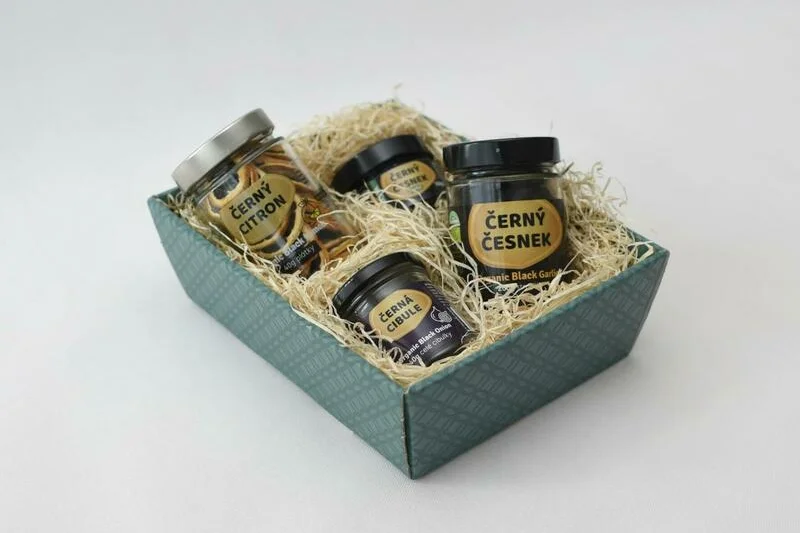 Gurmánský dárkový balíček: česnek, cibule, citron, celá ČR - foto 03