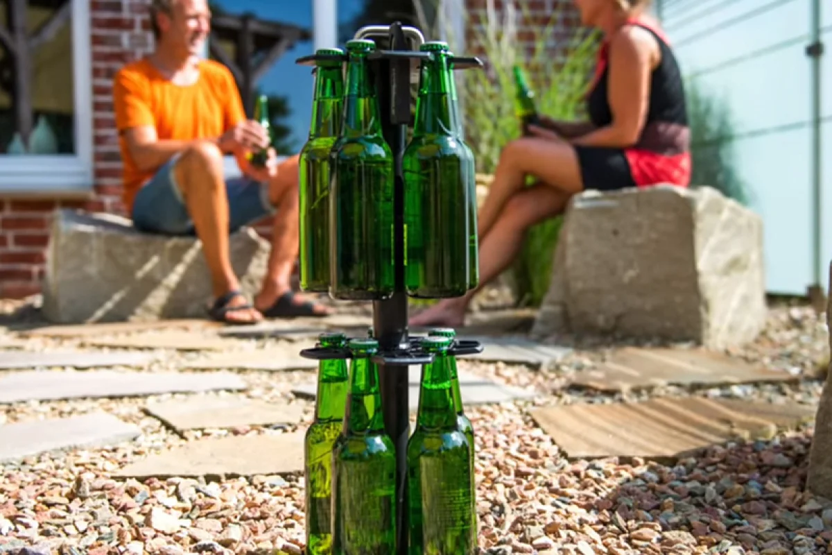Ideální zásobník piva na zahradu: Šachta na 15 lahví - foto 05