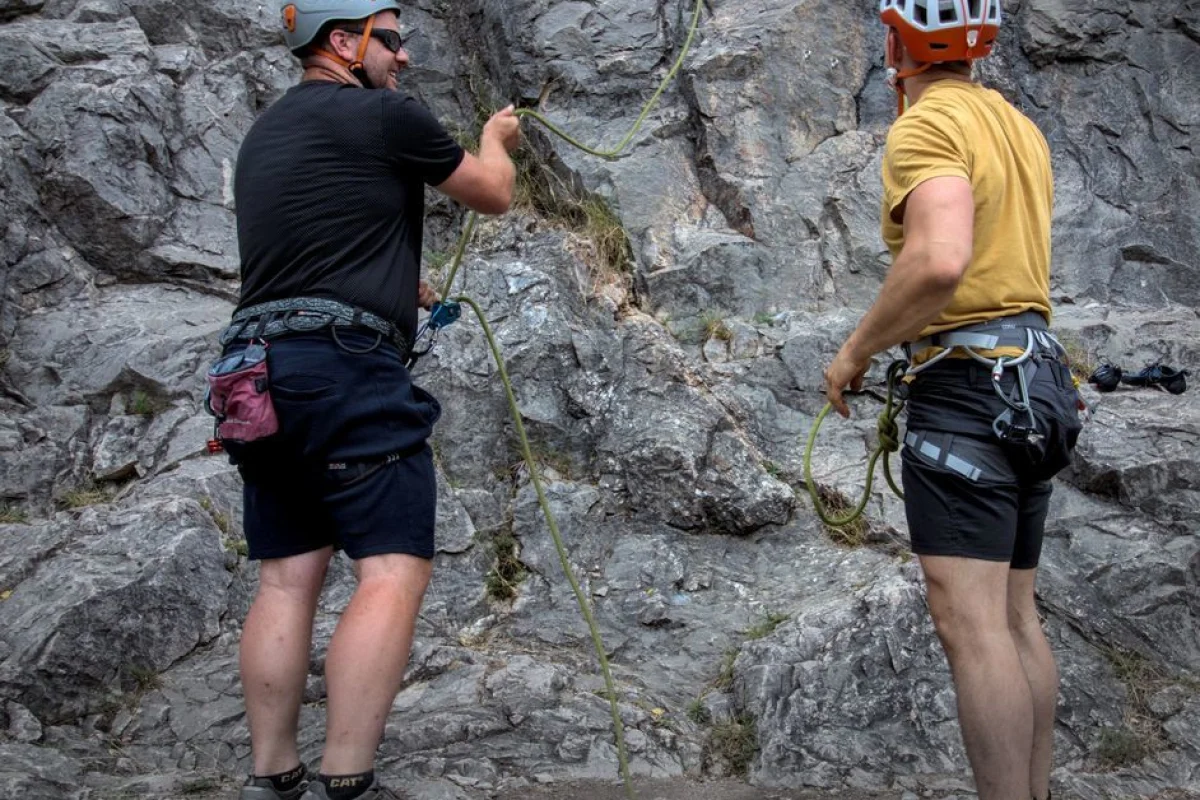 Jednodenní kurz lezení po skalách pro začátečníky - Srbko u Prahy - foto 05