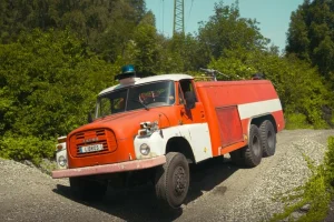 Jízda hasičským veteránem Tatra 148 v Ostravě - foto 01