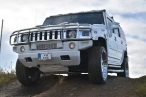 Jízda Hummerem H2 na offroad trati Polygonu u Příbrami - foto 01