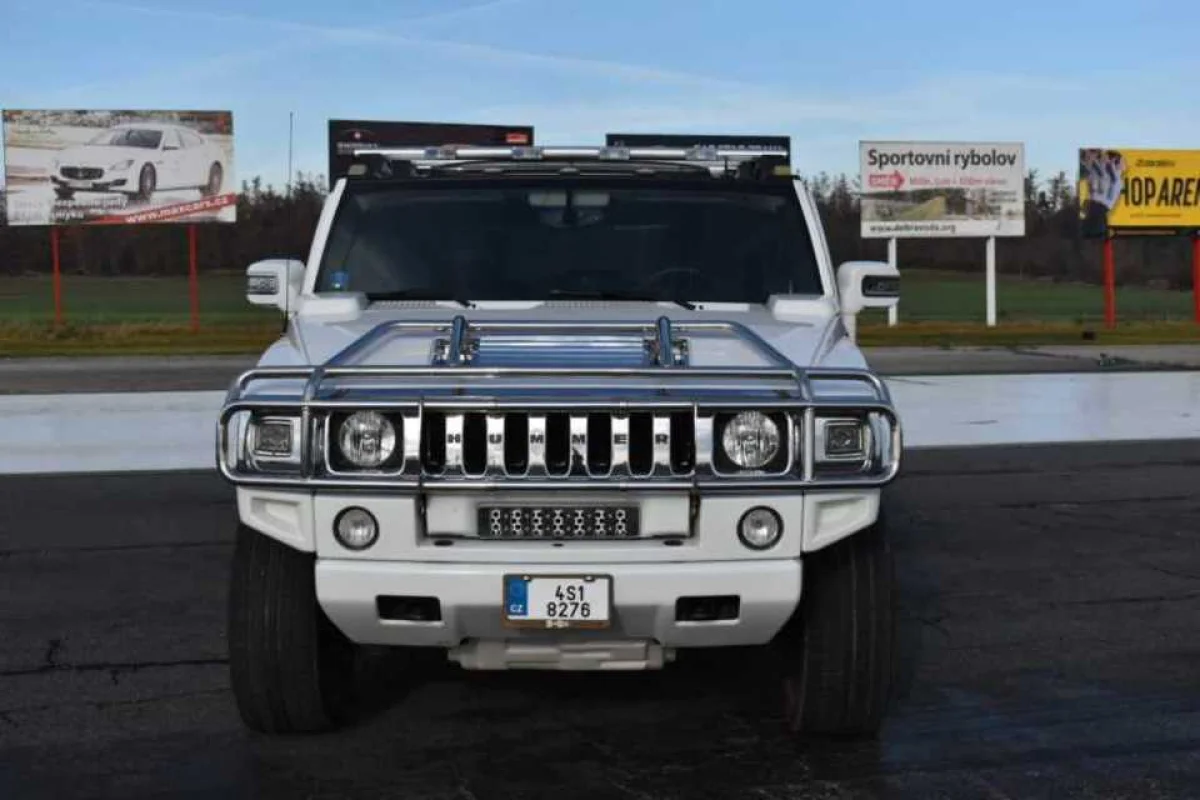 Jízda Hummerem H2 na offroad trati Polygonu u Příbrami - foto 03