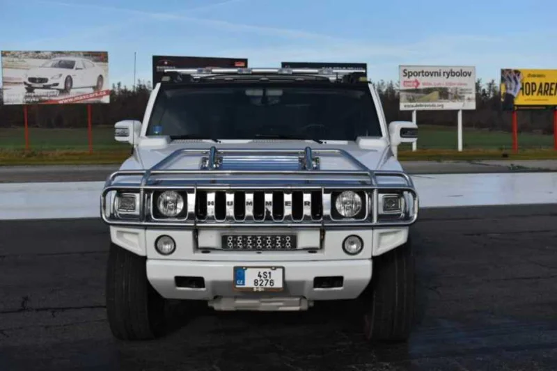 Jízda Hummerem H2 na offroad trati Polygonu u Příbrami - foto 03