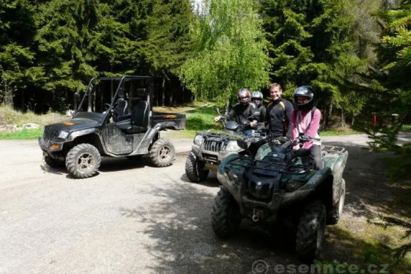 Jízda na čtyřkolce Vysočinou - foto 02