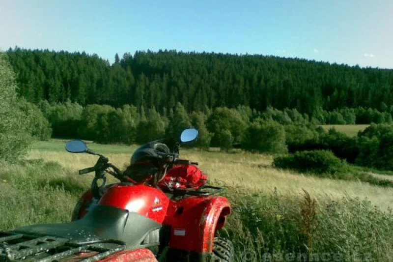 Jízda na čtyřkolce Vysočinou - foto 03