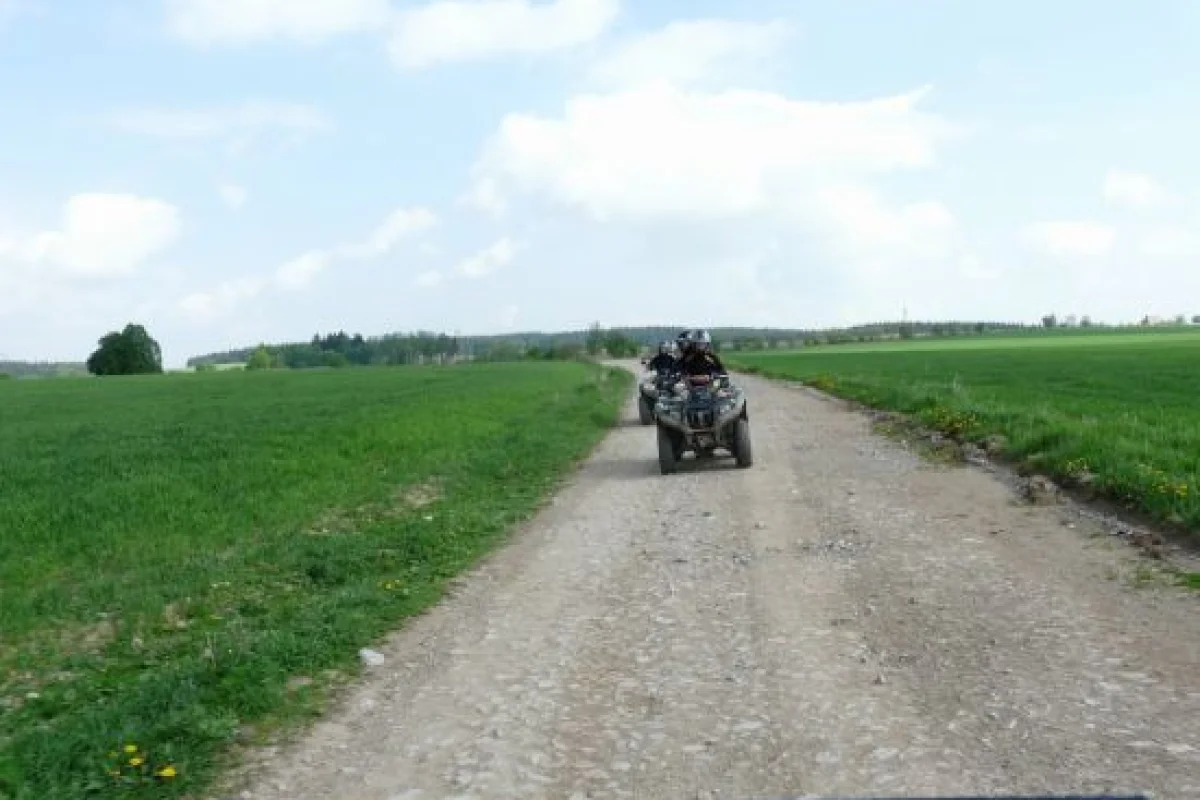 Jízda na čtyřkolce Vysočinou - foto 04