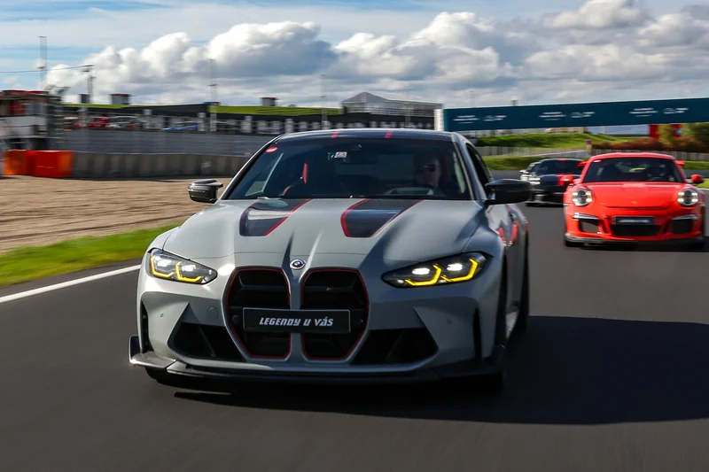 Jízda na okruhu v BMW M4 CSL - foto 07
