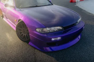 Jízda na polygonu v driftovací ikoně Nissan Silvia - foto 02