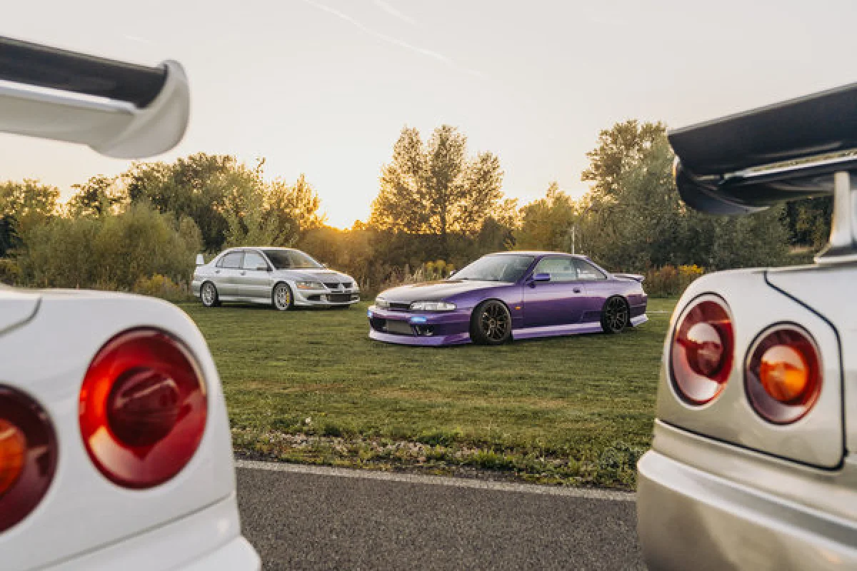Jízda nebo drift na polygonu v japonských legendách - foto 05