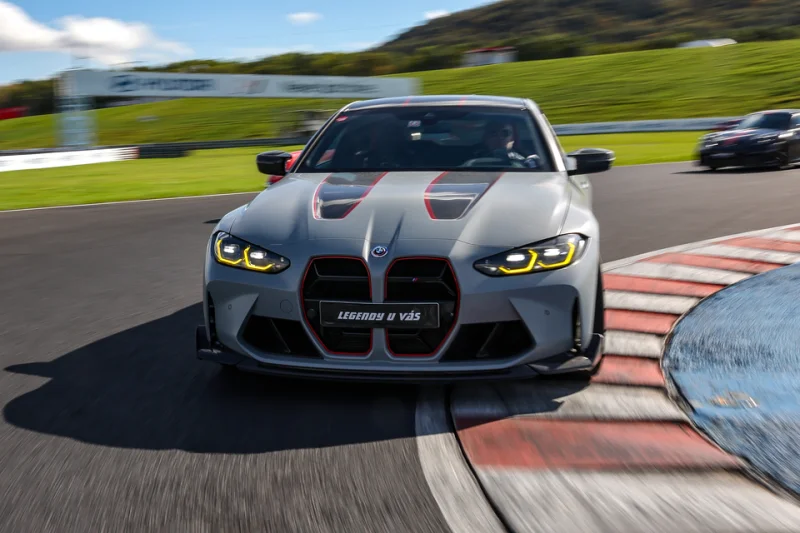 Jízda v BMW M4 CSL na okruhu Autodromu Sosnová - foto 02
