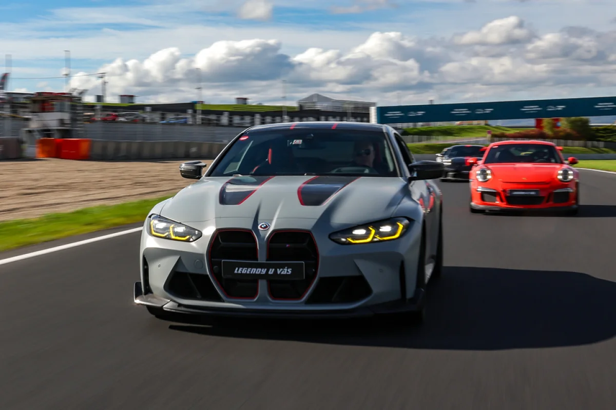 Jízda v BMW M4 CSL na okruhu Autodromu Sosnová - foto 03