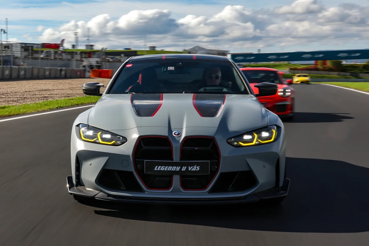 Jízda v BMW M4 CSL na okruhu Autodromu Sosnová - foto 04