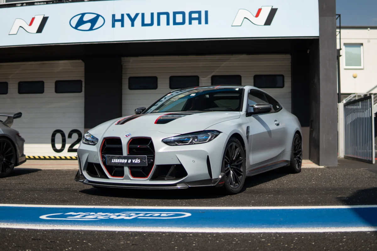 Jízda v BMW M4 CSL na okruhu Autodromu Sosnová - foto 05