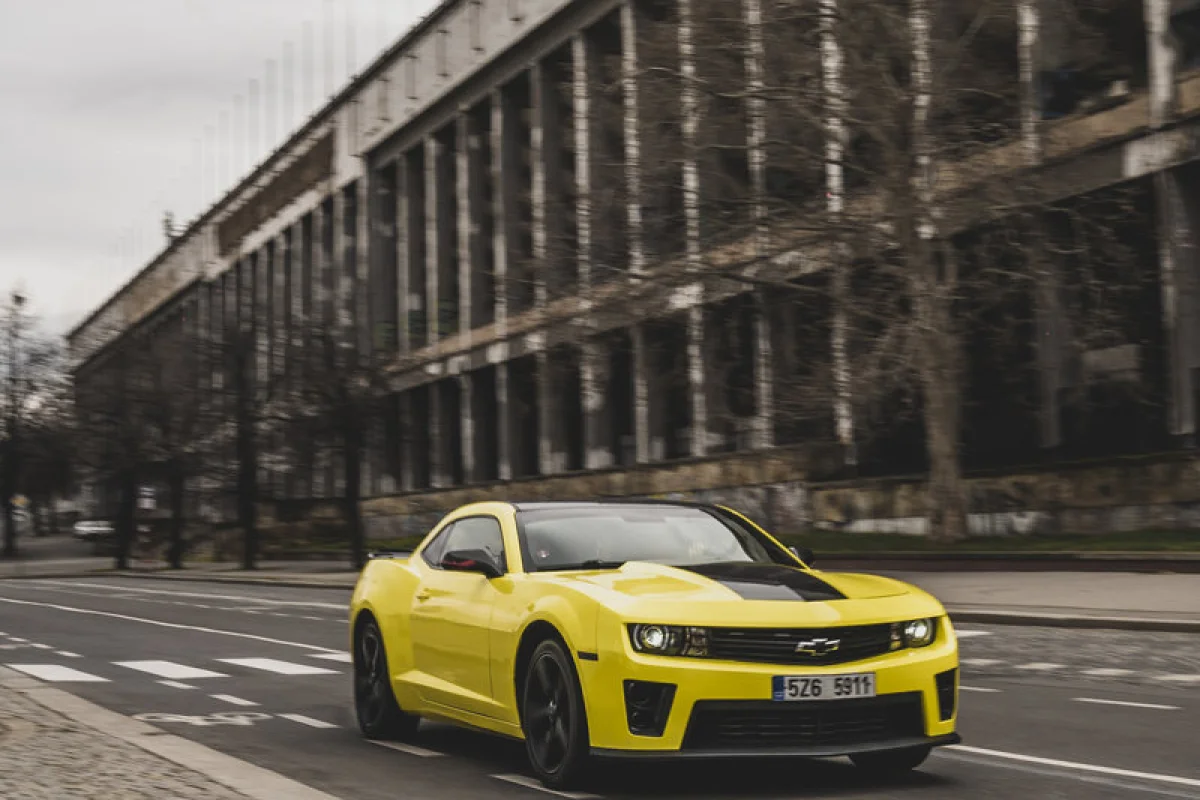 Jízda v Chevrolet Camaro (Bumblebee) - foto 04